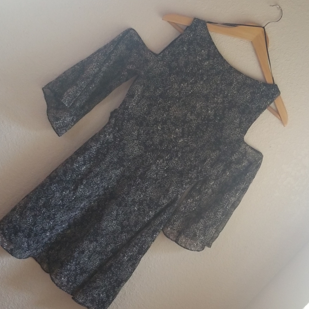 Zara Basic Cold Shoulder Dress - image 2